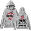 Green Day World Tour Hoodie Men Women Sweatshirt Print Unisex Streetwear Style Autumn Winter Fashion Tops Clothes