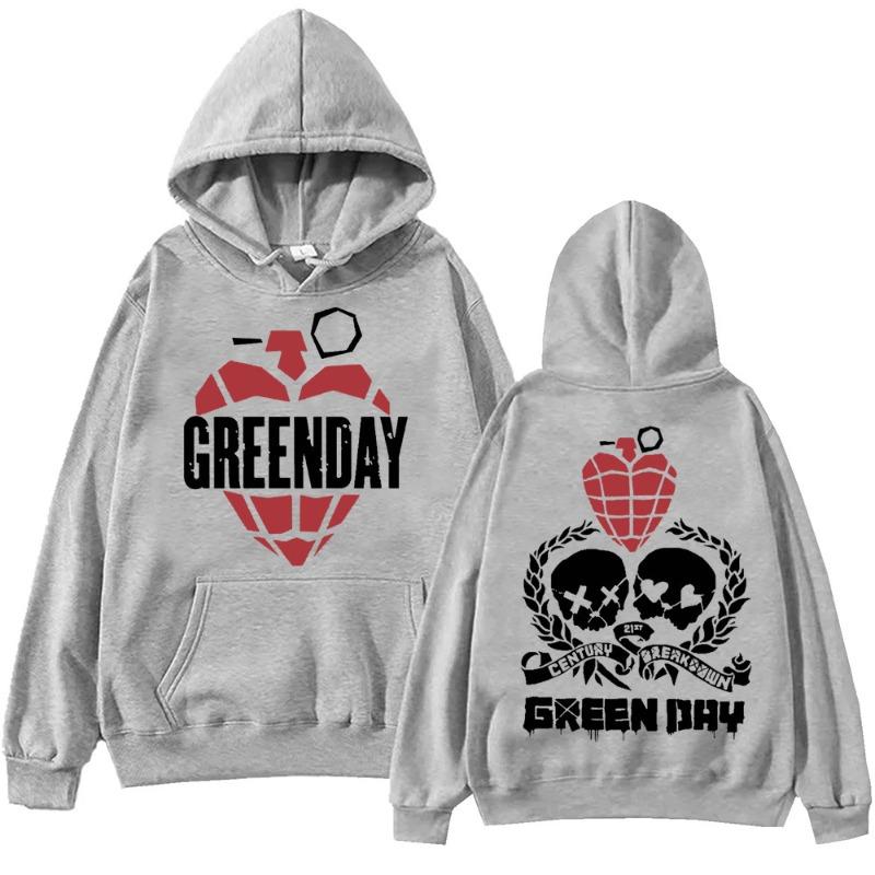 Green Day World Tour Hoodie Men Women Sweatshirt Print Unisex Streetwear Style Autumn Winter Fashion Tops Clothes