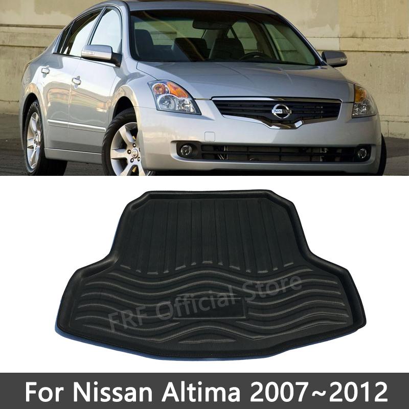 

For Nissan Altima L31 L32 2002~2012 2011 2010 2009 2008 2007 2003 Accessories Trunk Mat Floor Tray Waterproof Cargo Boot Carpet 07-12