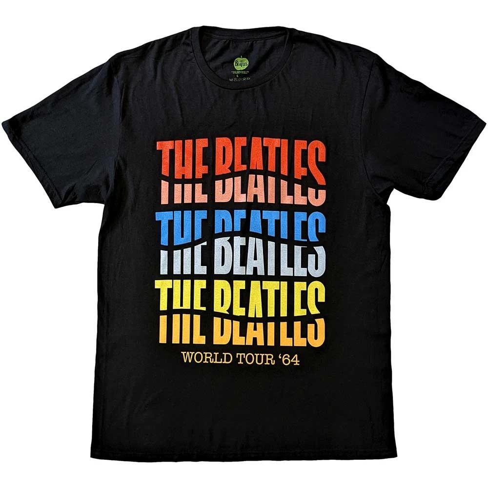 

The Beatles Colour Wave Official Tee T-Shirt Mens Unisex 4XL