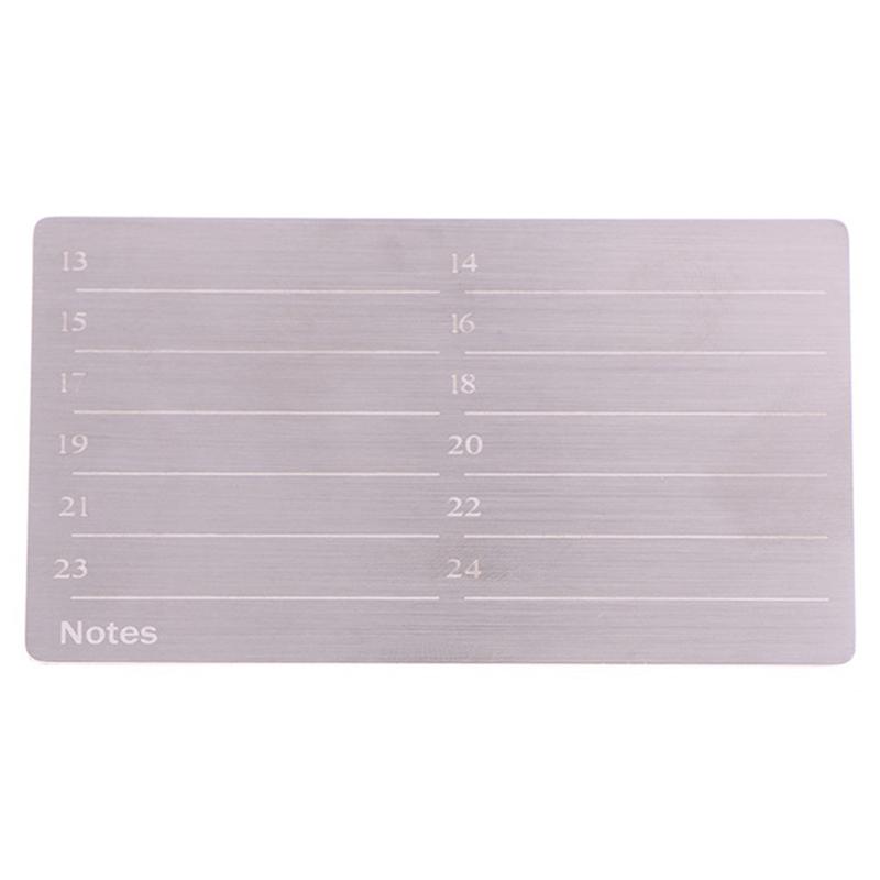 

Нова Пластина з Фразою для Відновлення, Штампи з Літерами, Пробійники, Матриці, Крипто Сталева Пластина, DIY Металеве Маркування