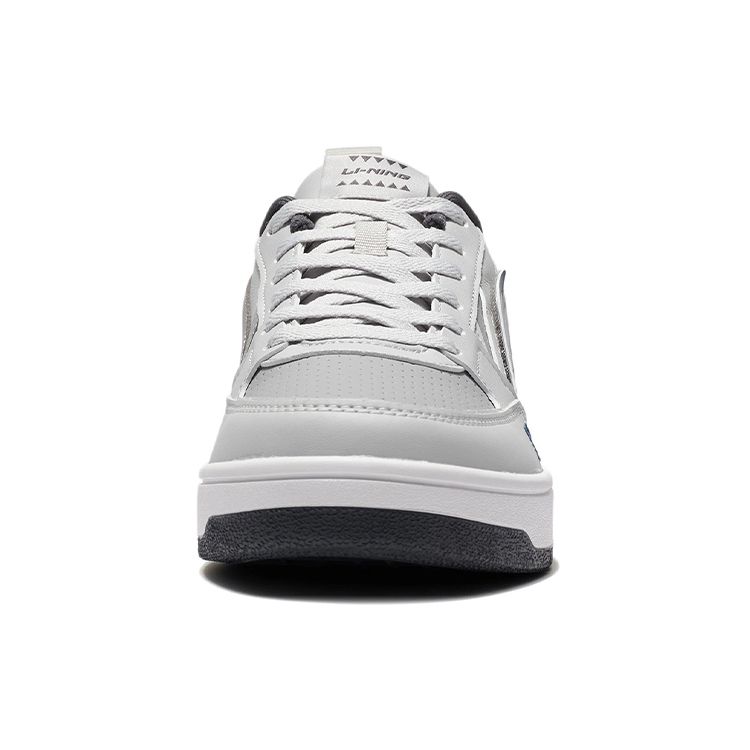 Li-Ning Non-Slip Wear-Resistant Lightweight Low-Top Skate Shoes Men Sneakers Gray AGCS135-5