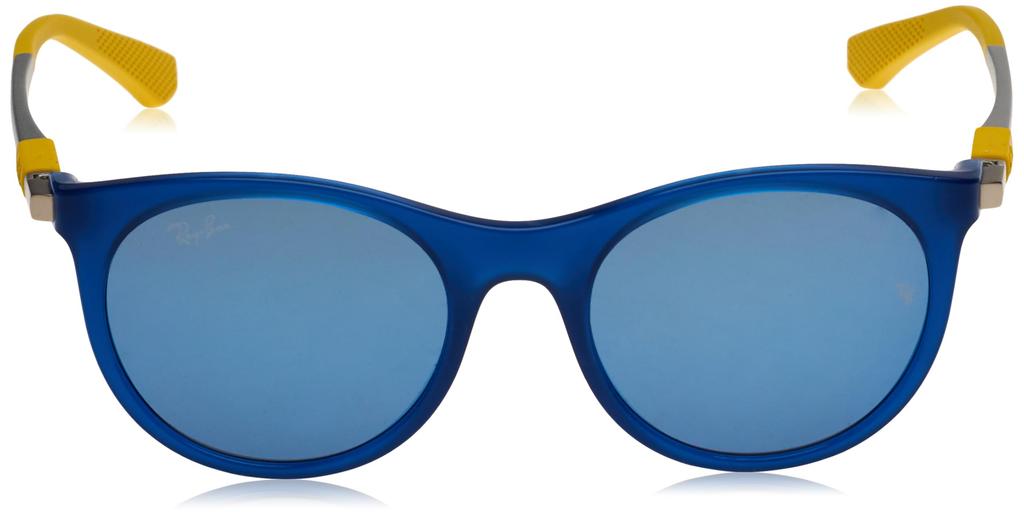 Sunglasses BLUE MIRROR JUNIOR 0RJ9082S 71845547 Polarized [Ray-Ban] (Blue)