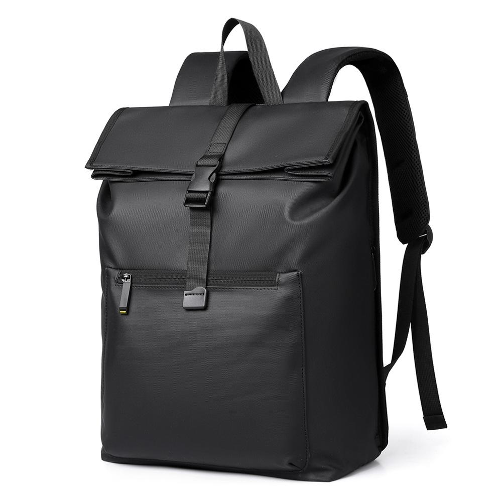 

Деловой рюкзак для повседневных поездок, вместительная сумка для компьютера для студентов колледжа мужского и женского пола чёрный