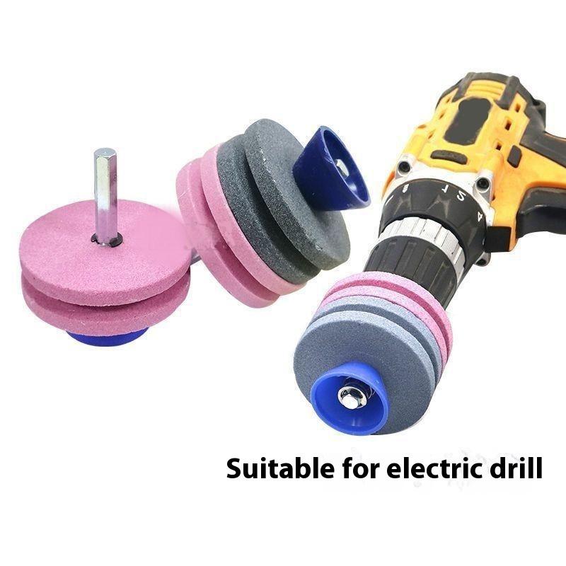 Matkap Bileyici Bahçe Aletleri Bıçak Bileme Matkap Evrensel Bileme Matkap Kesici Çim Biçme Makinesi Bıçak Bileme