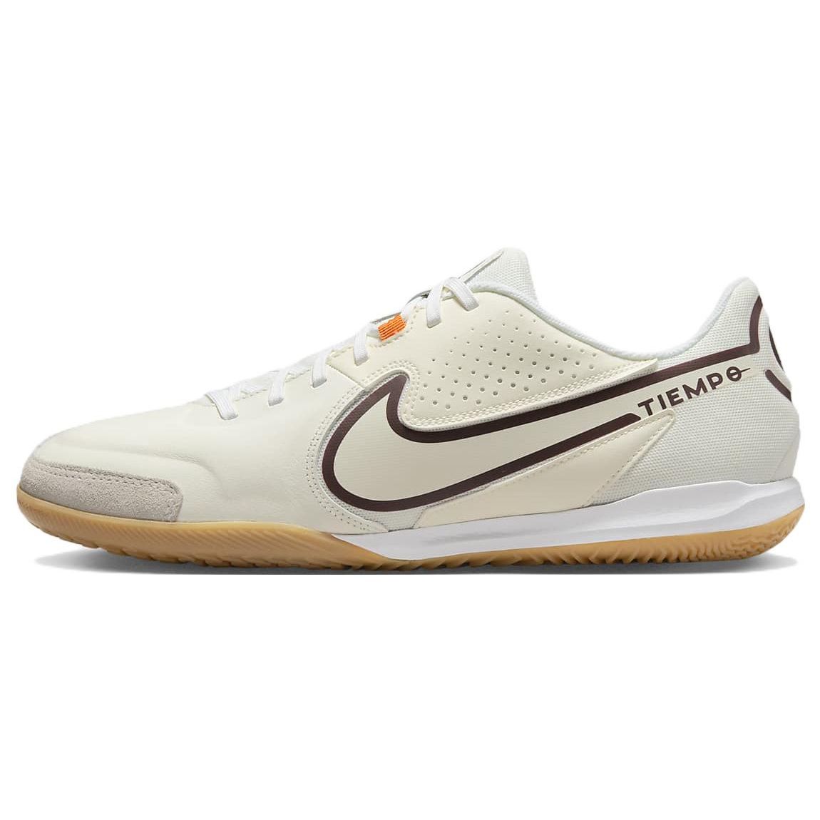 

Кроссовки унисекс Nike Tiempo Legend 9 Academy IC Sail Dark Beetroot White Gum-Light-Brown DA1190-169 41