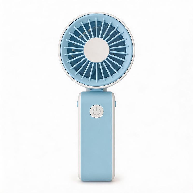 2026 USB Rechargeable Foldable Small Handheld & Neck-Hanging Fan
