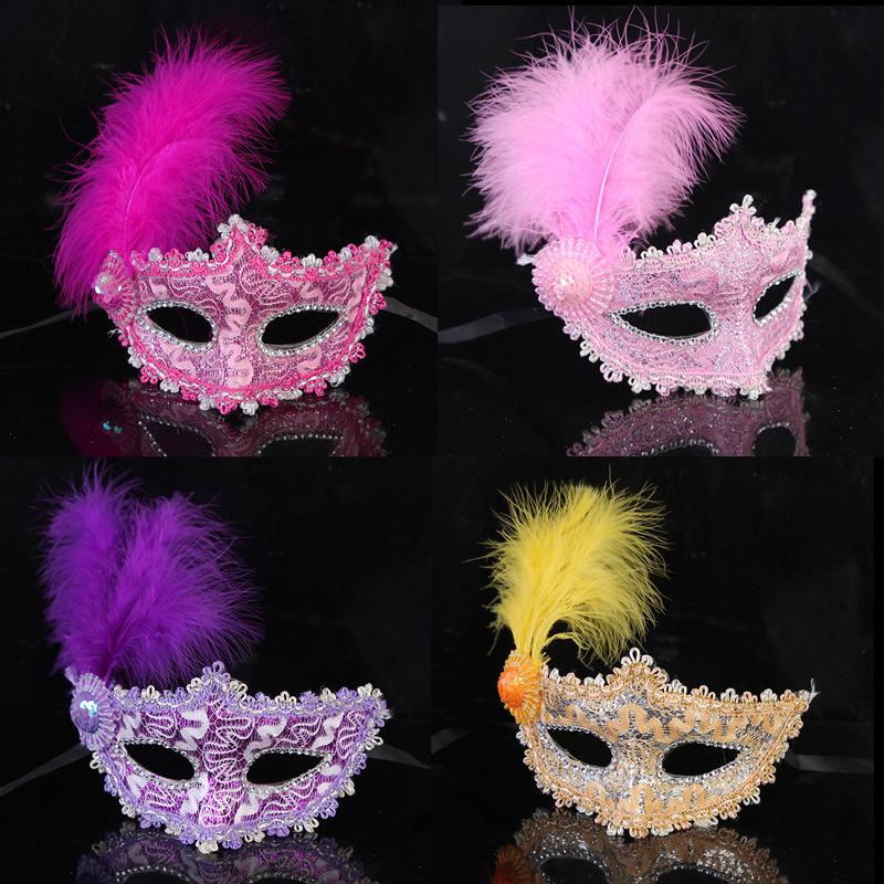 Luminous Cat Fox Mask - Hand-Painted Japanese Style Halloween Party Cosplay for Women