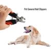 Grooming Scissors Clippers for Pet Claws Pet Professional Nail Clipper Cutter with Sickle for Cat Dog  Stainless Steel