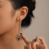 Gothic Spider Stud Earrings: Creative Animal Design for Women - Perfect for Halloween