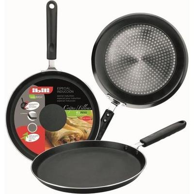 IBILI - Indubasic Crepe Pan, 28 Cm, Aluminum, Non-stick, Induction Compatible