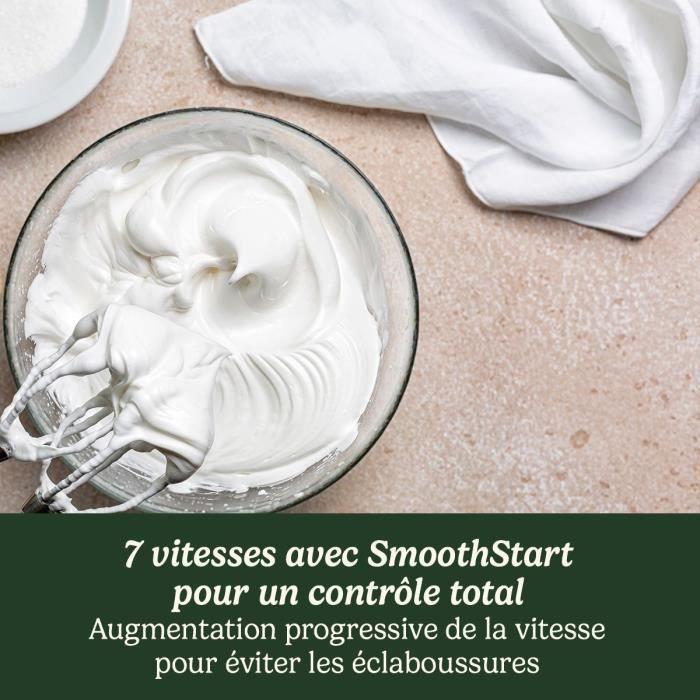 Elektrischer Handmixer - CUISINART - HM7U/E POWER ADVANTAGE® 7 Geschwindigkeiten - 200 W - 7 Geschwindigkeiten - Weiß