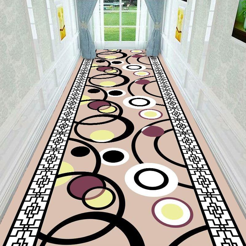 Luxury European Aisle Corridor Carpets Lobby Hallway Villa Long Runner Long Strip Area Rugs Living Room Home Decor Entryway Mat