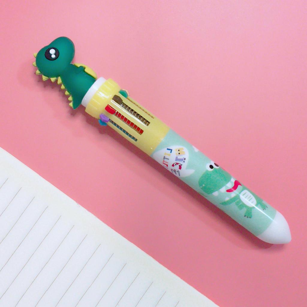 Creative Cartoon Multi-Color Ballpoint Pen for Students and Journals