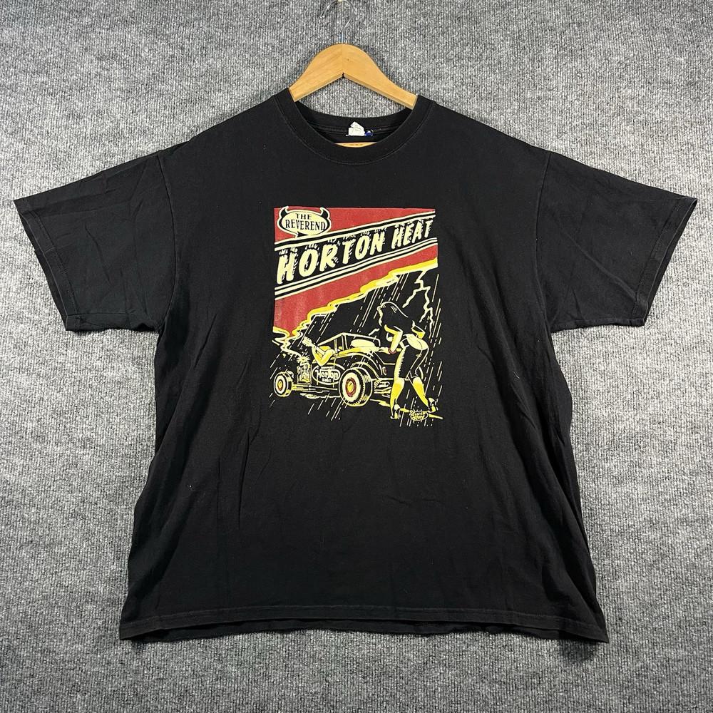 The Reverend Horton Heat Band Poster Shirt Unisex Concert All size LO535 Unisex T-Shirt XXXL