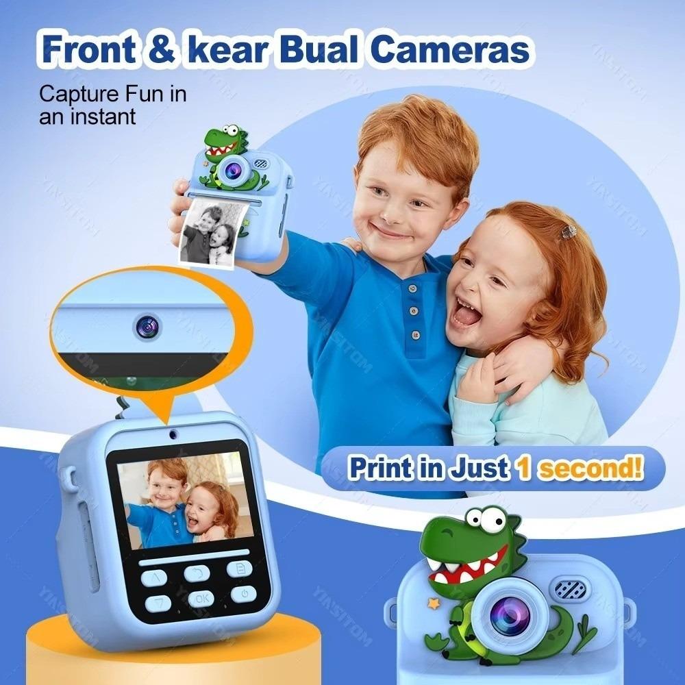 Mini Color Display Instant Print Camera Digital Photography Camera Children Video Recorder