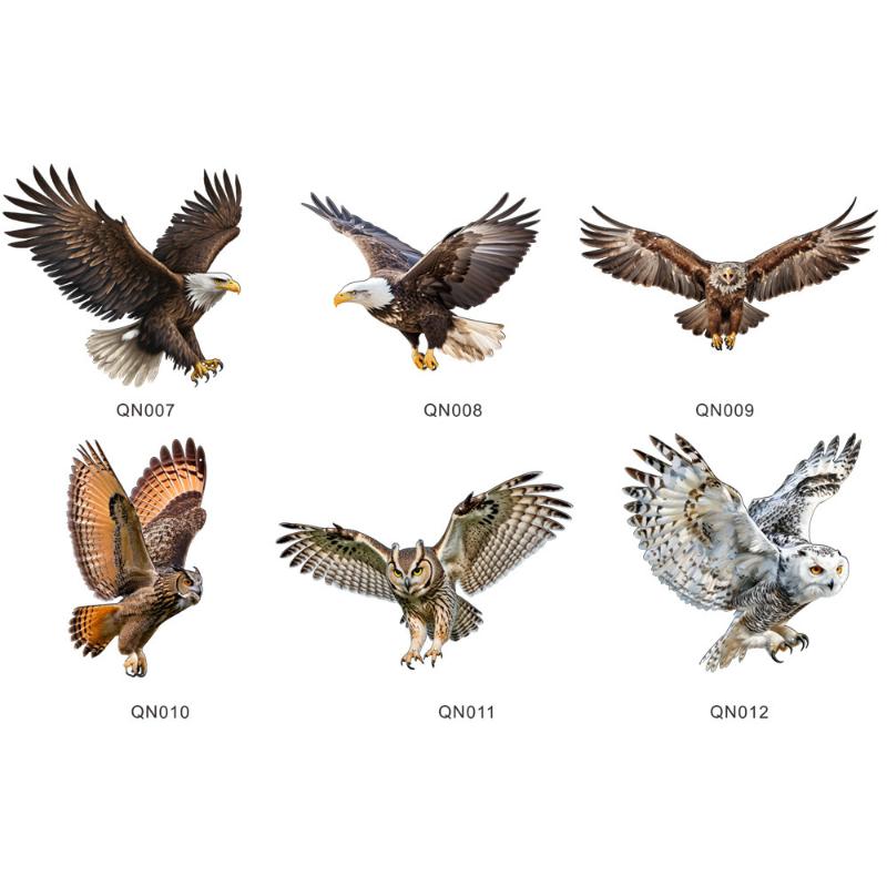 Wasserdichter Vogelabwecker Simulation Eule Vogelabwehr Schädlingsbekämpfung Künstliche Vogelscheuche Mit Reflektierend