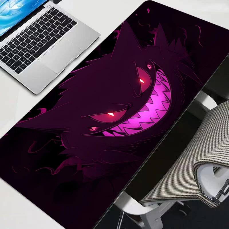GGengar Mouse Pad Anime Large Gaming Mousepad NonSlip Rubber Base Extended Desk Mat for Computer Laptop PC Gamer