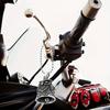 1pc Durable Owl Bell Pendant Handlebar Accessory for Motorcycles, Unique Design, Easy To Install
