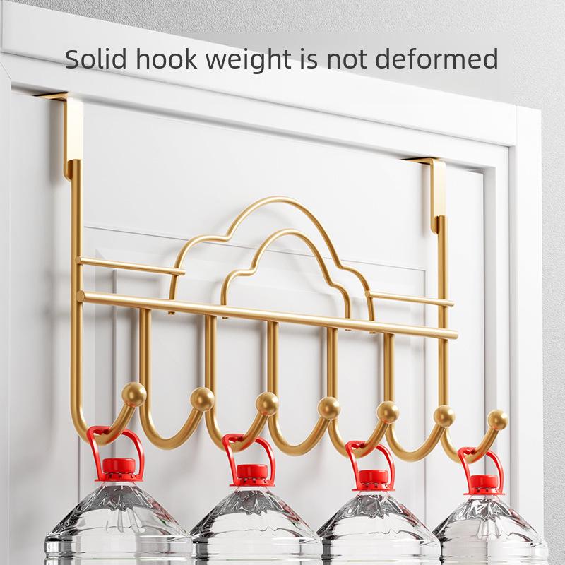 Punch-Free Waterproof Towel & Key Hook Rack for Bathroom and Entryway