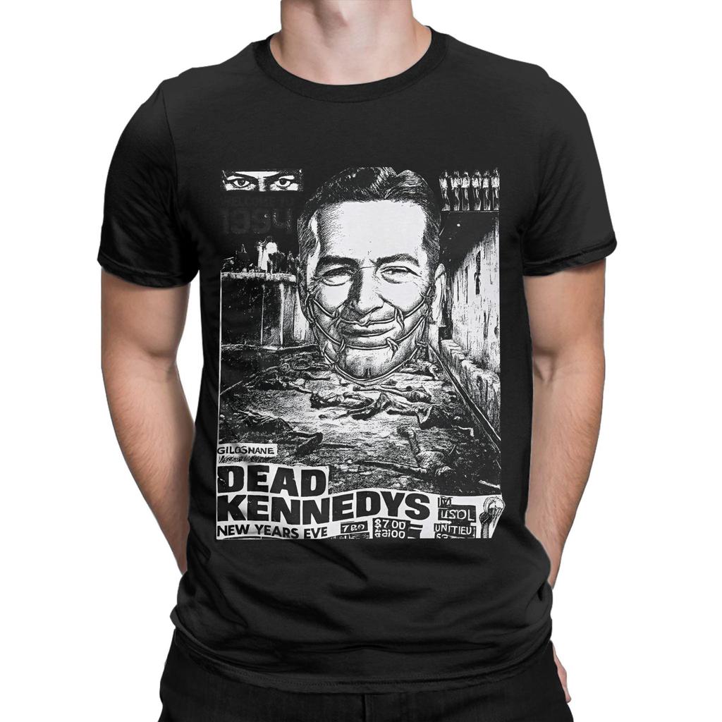 Dead Kennedys T-shirt Sommar Hipster T-shirts Herr Bomull Rundhalsad 4XL 5XL 6XL Toppar T-shirts Kortärmad Y2K Retro Toppar
