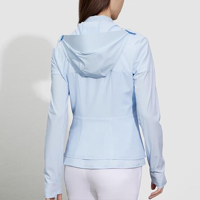 New FILA Jackets Coats Women's Light Sky Blue A11W425505FLB