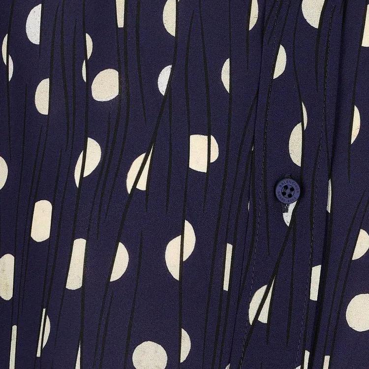 Balenciaga Polka Dot Print Long Sleeved Shirt (Unisex) Shirts 773300TPL678502