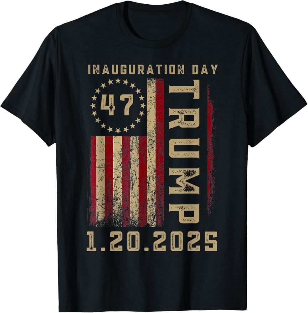 2025/Donald Trump Inauguration Day 2025 47th President Unisex T-Shirt Unisex T-Shirt XXXL