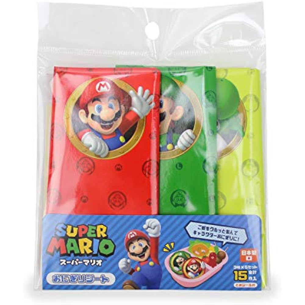 Sun Art Super Mario rice ball sheet