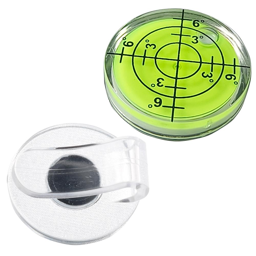 25mmGolf Magnetic cap clip detachable bubble level precise positioning of ball marker Golf accessories