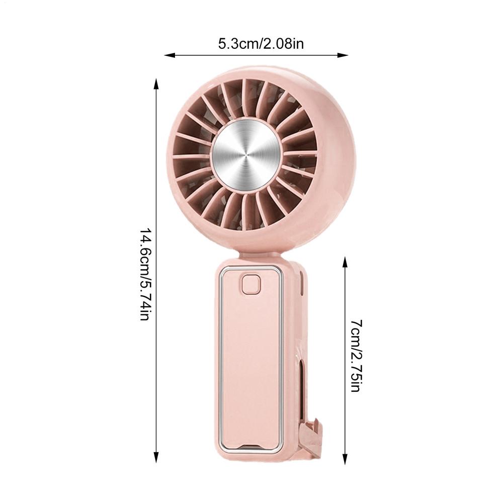 

Personal Pocket Fan USB Desk Mini Fan Handheld Cooling Personal Electric Fan Low Noise Mini Desk Fan For Sport Offices School