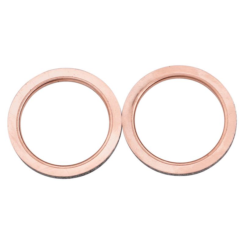 

2PC Motorcycle Exhaust Pipe Gasket For Yamaha XVS1100 99-11 XV1600A XV1600 Road Star 99-07 XV1700 05-06 XV1900 06-16