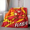 1 stuks Flash superheld Deken Polyester Vezel, Comfort voor Alle Seizoenen voor Bank, Bed, Kantoor, Auto, Kamperen Ideale Huisdecoratie & Cadeau, Kantoor Comfort