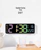 Colorful Multi-Functional Living Room Countdown Wall Clock 5529