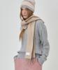 THE-ABON Classic Mini Scarf Light Beige