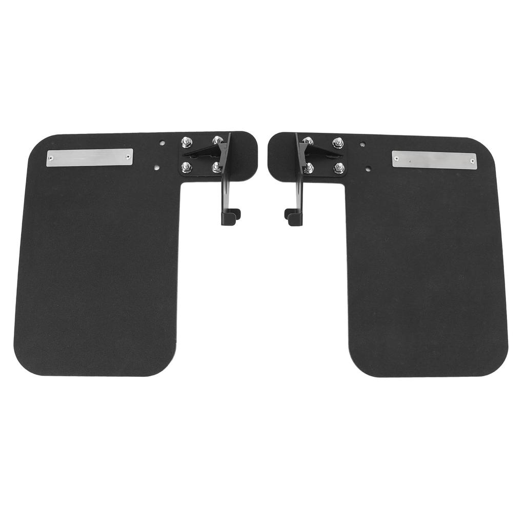 1 Pair Rear Trailing Arm Guards Mud Flaps Shockproof HDPE Steel Replacement for Polaris XP 4 1000 20