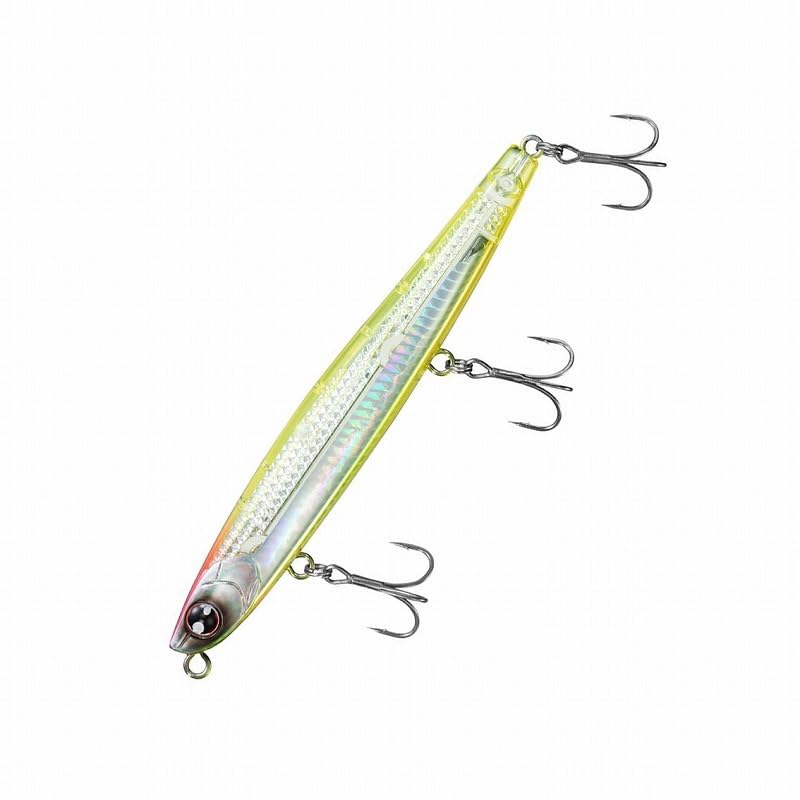 Daiwa Morethan Switch Hitter Pink Head Clear with Laser Impact DH128S-LI (LI Chart) technology.