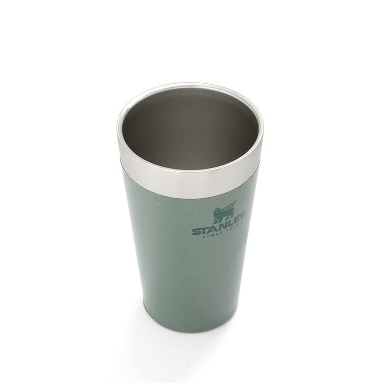 STANLEY Adventure Stacking Vacuum Pint Green Stacking Beer Pint 0.47L 10-02282-057 [Item]