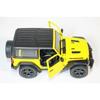 KiNSMART - Jeep Wrangler Rubicon Off-Road 4x4 5-Inch 1:34 Scale Diecast Model Replica Toy Car (Yellow Hardtop)