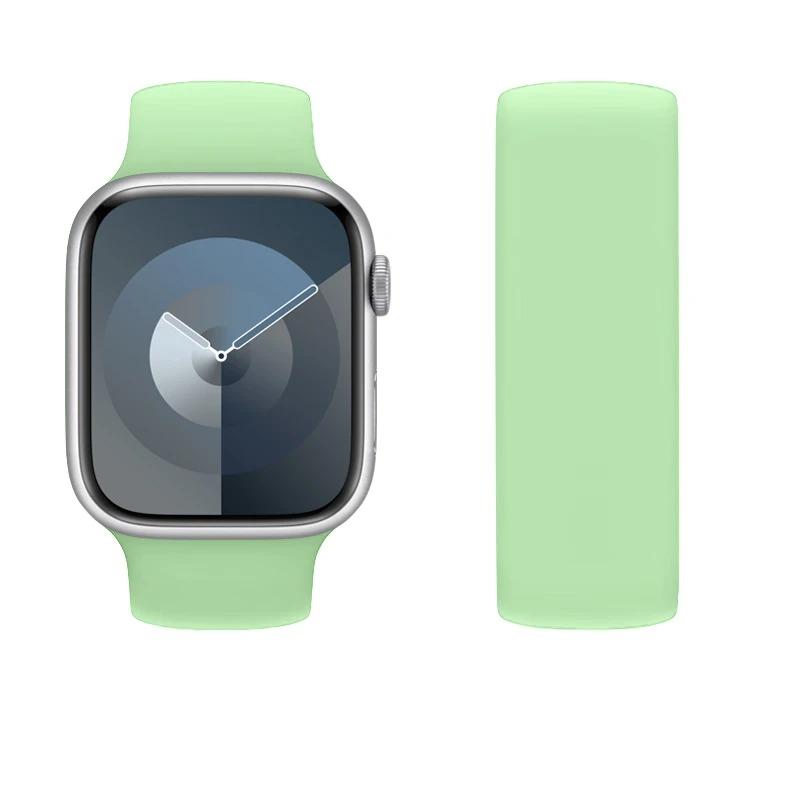 Straps for Apple Watch Band 40mm 44mm 45mm 41mm 46 mm 49mm 42mm Elastic Solo loop bracelet iWatch series 3 SE 6 7 8 9 10 ultra 2