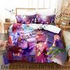 Anime Fischl 3Pcs Bedding Set 3D Print Duvet Cover Pillowcase Soft Bed Linen Single Twin Queen King Size Home Textile