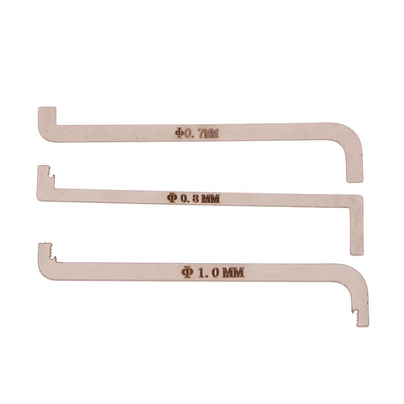 6/11Pcs High Quality Practical Lock Tool Set Replacement Turning Tool / Double Head Tension Wrench Emergency Tools