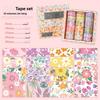 18 Rolls Retro Series Set Background Material Notebook Decoration Stickers