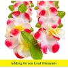 FreshDear 6 Counts Hawaiian Leis Bulk,leis for luau party,hawaiian leis for adults,beach party favors for adults,Summer Beach Vacation,Theme Party