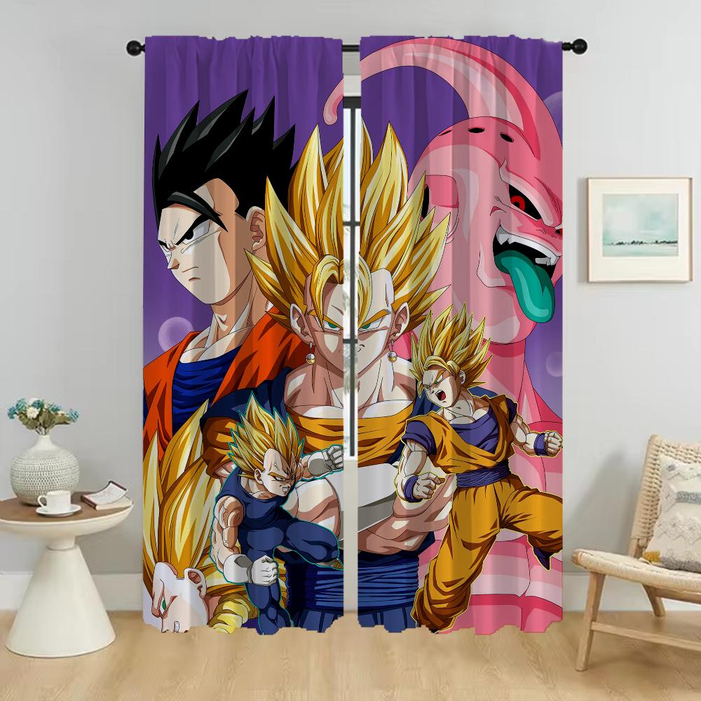 Drachen Trennküchenvorhänge für Kamera Elegante Raumvorhänge 2 Stück Tüll für Schlafzimmer Verdunklungsvorhänge Wohnzimmer