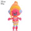 Trolls 2 Cartoon Animation Plush Doll Poppy Blanche Anime Character Cute Christmas Gift for Children New 27-32cm