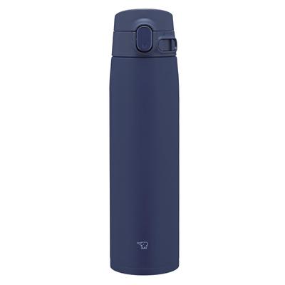 Cană din oțel inoxidabil Zojirushi Mahobin Sticlă de apă Capacitate mare 720 ml Tip cu o atingere fără sudură Doar 3 puncte de întreținere Albastru marin SM-VB72-AM