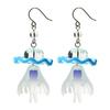 Pokemon Center Original Nihilego Pierce Earrings W/ Swing Body Design