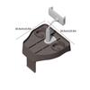 3-in-1 Adjustable Hot Tub Tray Table with Cup Holder Phone Holder