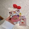Japanese Style Sanrio Hello Kitty Cartoon Plush Toy Bag Car Interior Decoration Cute Keychain Gift for Girls